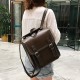 Leather buckle backpack Leather buckle backpack