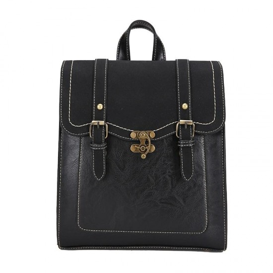 Double Buckle Flap Backpack Double Buckle Flap Backpack