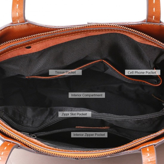 Leather Rectangle Tote Bag Leather Rectangle Tote Bag