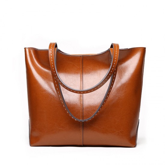 Leather Rectangle Tote Bag Leather Rectangle Tote Bag