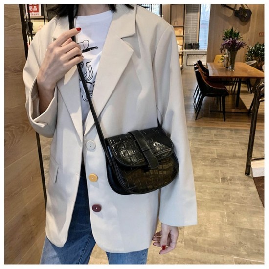 Leather Buckle Bag Leather Buckle Bag