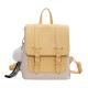 Leather Backpack With Buckles Leather Backpack With Buckles